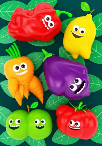 Ugly Vegetables by Cesc Grané